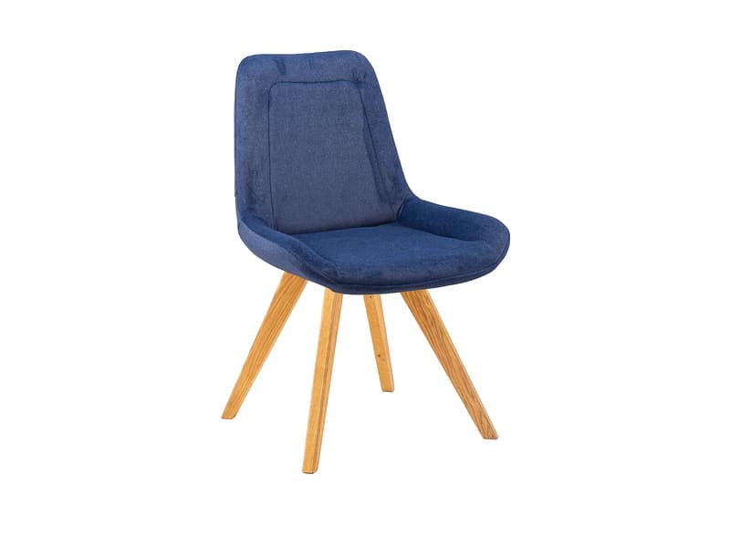 Stuhl AROSA Stoff blau drehsitz