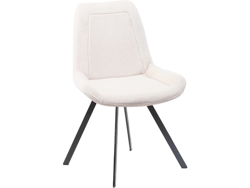 Stuhl AROSA Stoff beige drehsitz