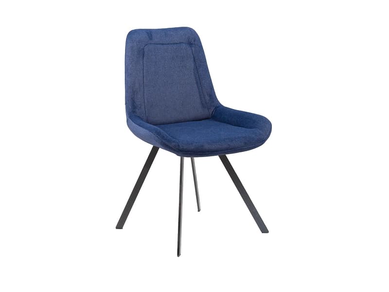 Stuhl AROSA Stoff blau drehsitz