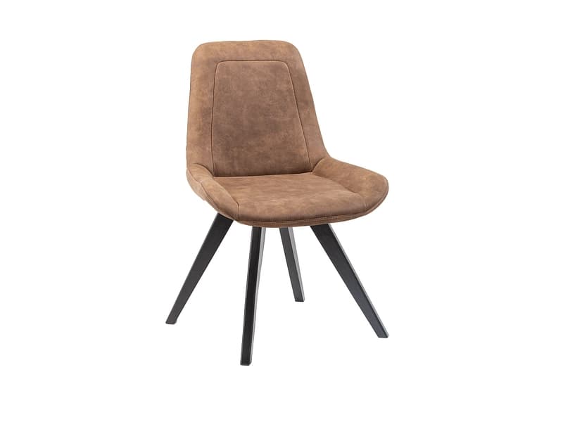 Stuhl AROSA Stoff braun