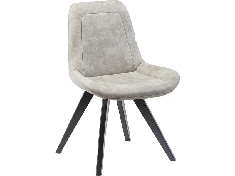 Stuhl AROSA Stoff grau drehsitz