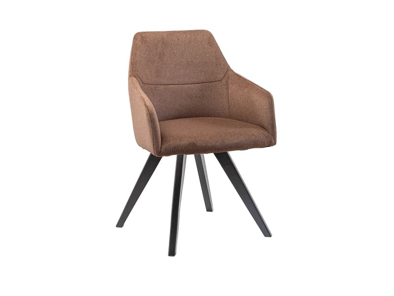 Stuhl AROSA Stoff braun