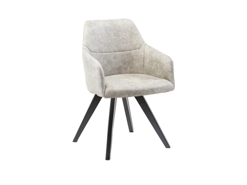 Stuhl AROSA Stoff grau