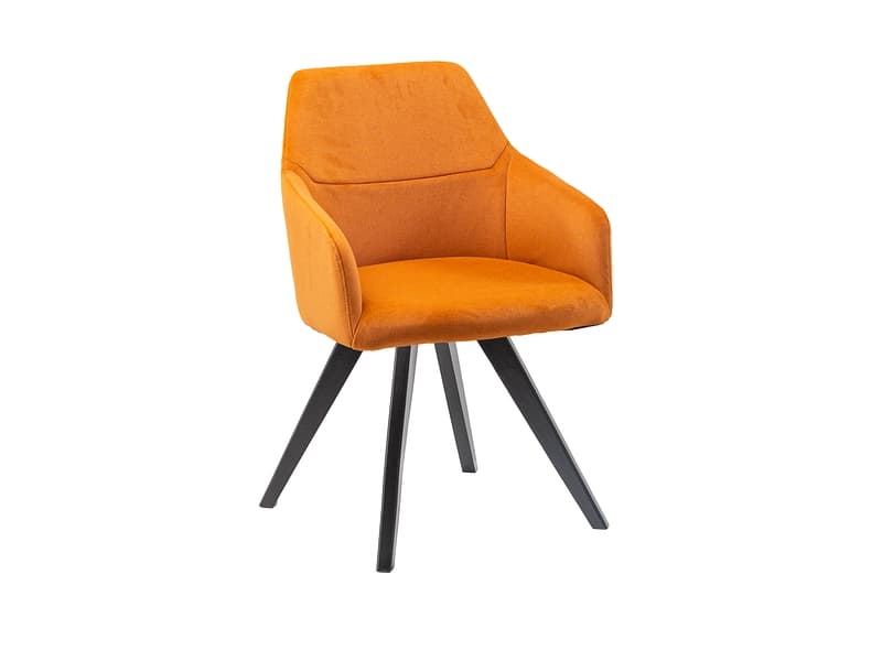 Stuhl AROSA Stoff orange drehsitz