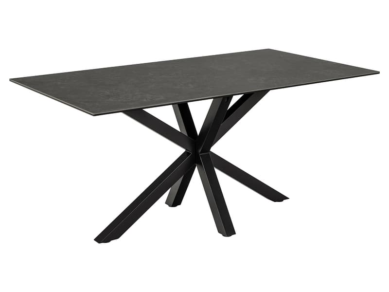 Tisch HEAVEN 160x90x75.5cm grau anthrazit