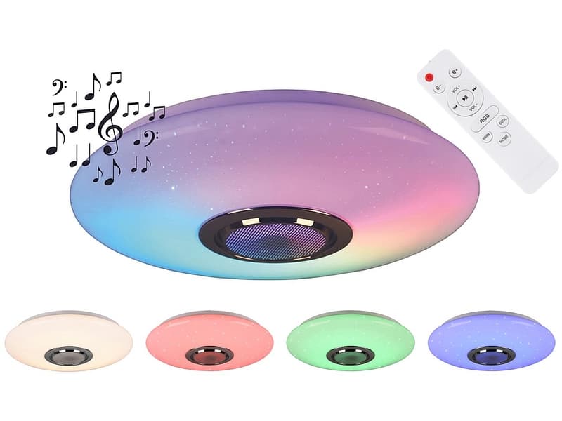 Deckenlampe LED MUSICA variable Intensität 41cm 18W mehrfarbig