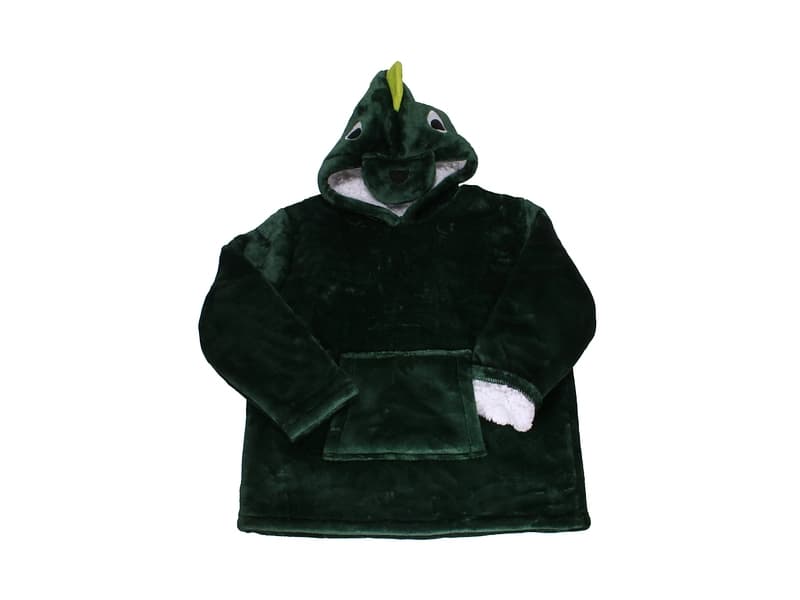 Sweatshirt mit Kapuze BAMBINI grün