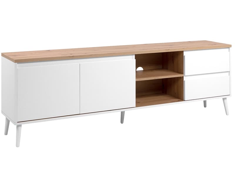TV-Möbel TROMSO 186cm weiss