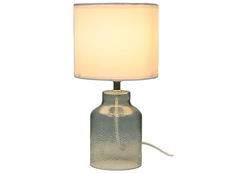 Tischlampe MALVINA 31cm 40W weiss