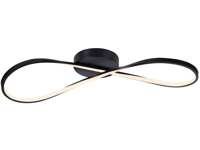 Deckenlampe HONG 26cm 30W schwarz