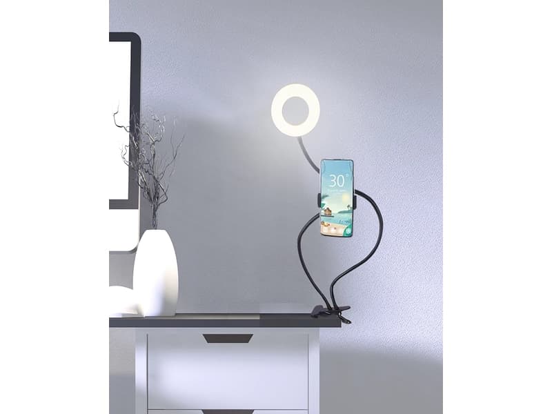Bürolampe SELFIE 65cm 3W schwarz