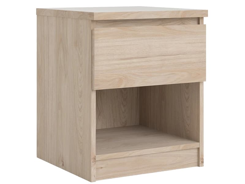 Nachttisch NAIA 1 Schublade 40.4x40x49.5cm eiche matt