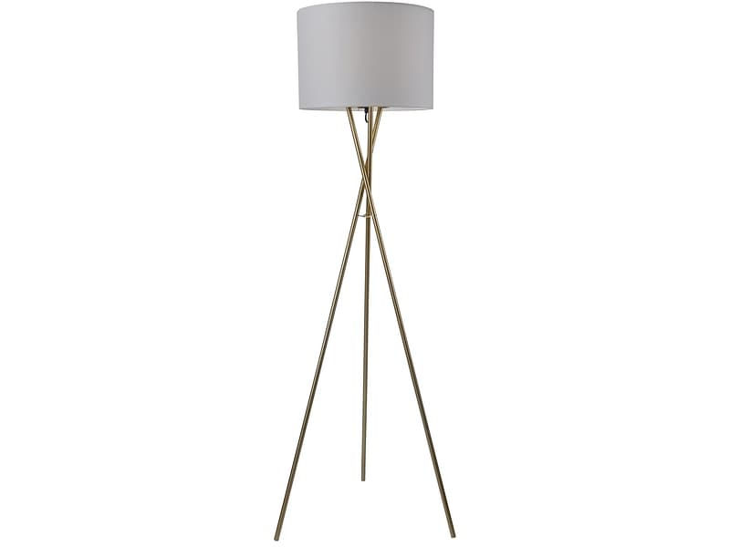 Stehlampe RUBIN 158cm weiss