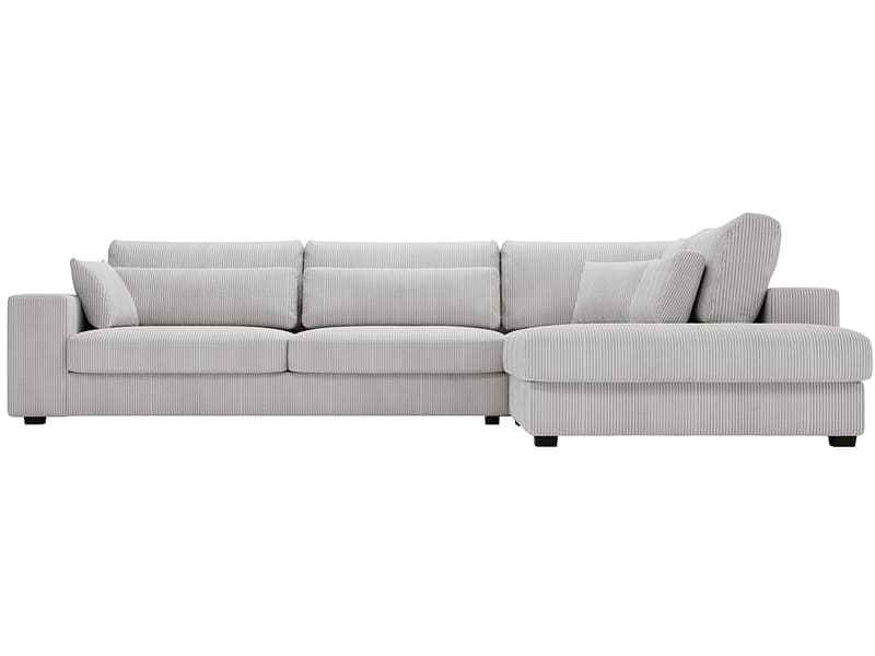 Ecksofa CARMEX Stoff grau