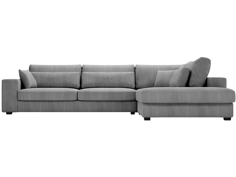 Ecksofa CARMEX Stoff dunkelgrau