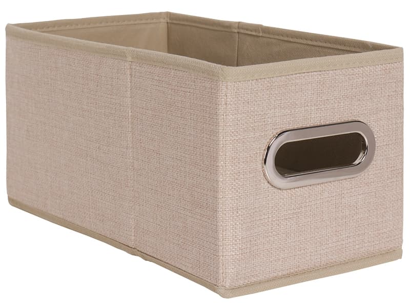 Aufbewahrungskorb MARIE beige 31x15x15cm