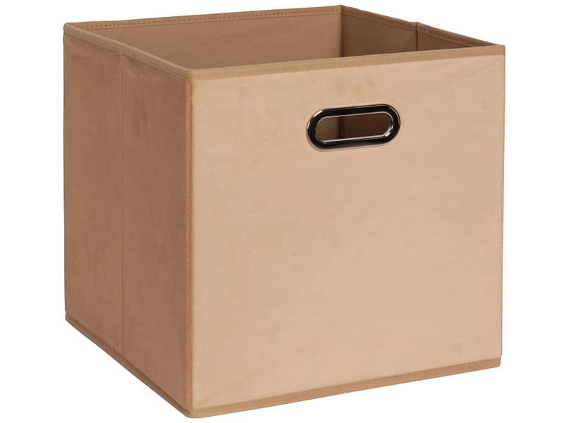 Aufbewahrungskorb NATALYA 2 khaki 31x31x31cm