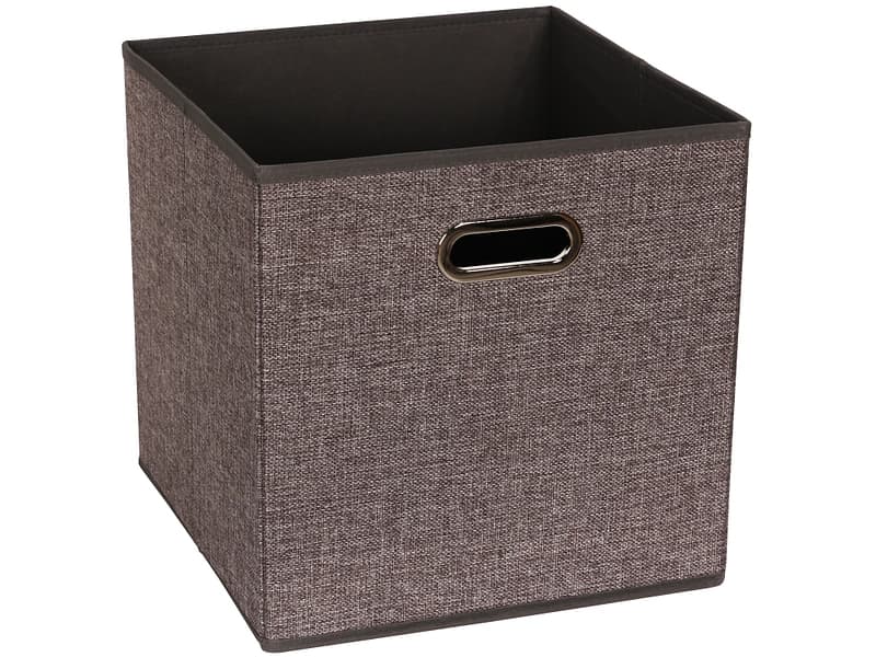 Aufbewahrungskorb NATALYA 2 braun 31x31x31cm