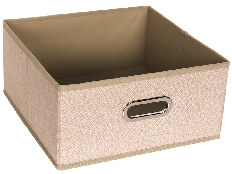 Aufbewahrungskorb CUBOCOLOR beige 31x31x15cm