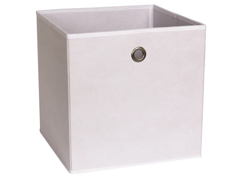 Aufbewahrungskorb CUBO weiss 31x31x31cm
