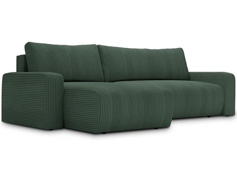 Ecksofa ARAGON Stoff grün