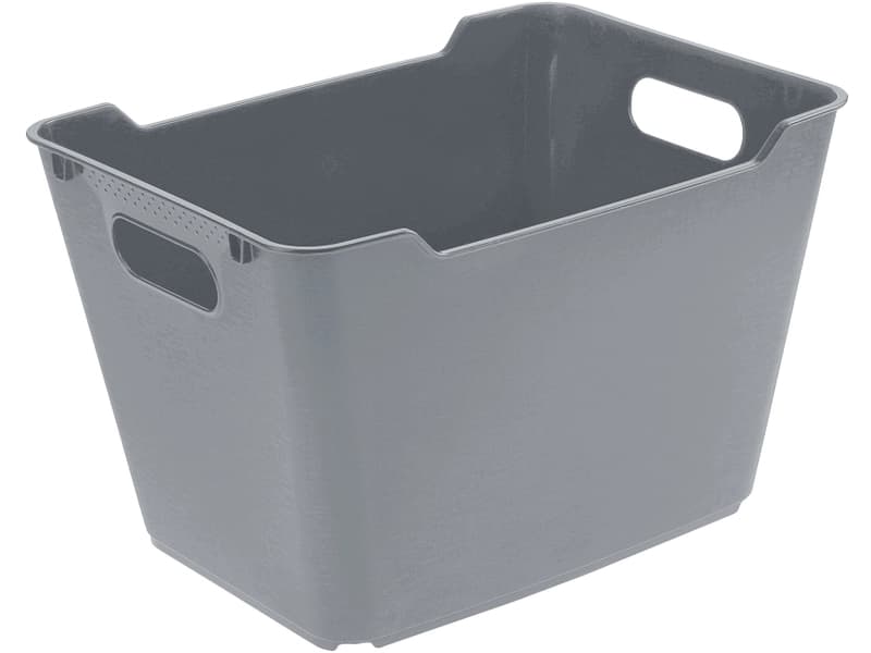 Aufbewahrungsbox LOTTA grau 40x28x31cm