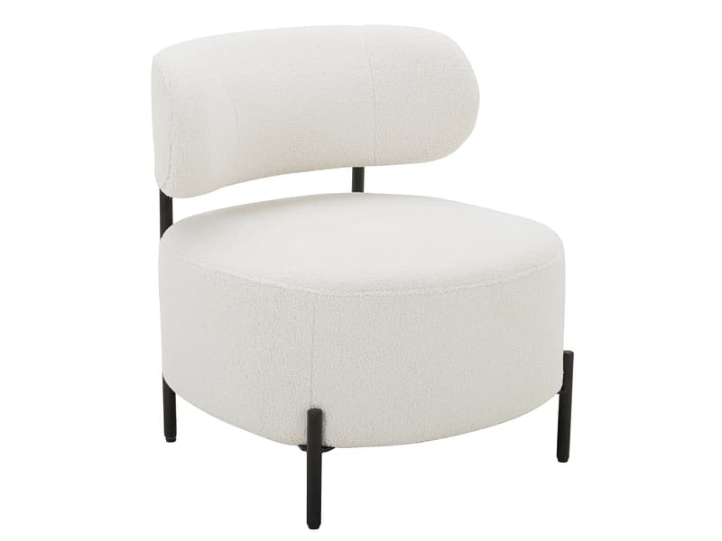 Sessel ADI Stoff weiss