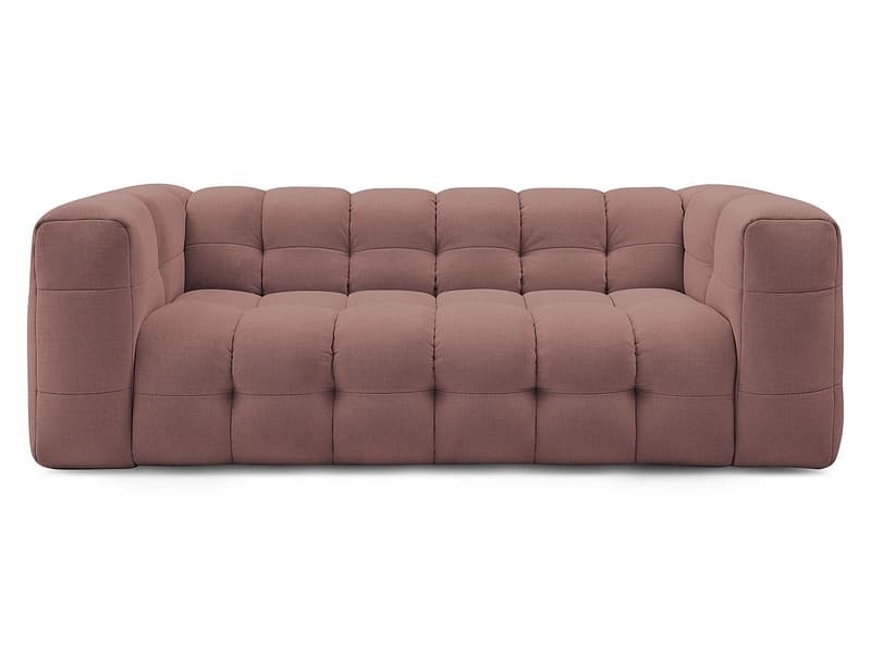 3er Sofa BOBOCHIC CLOUD Stoff rosa