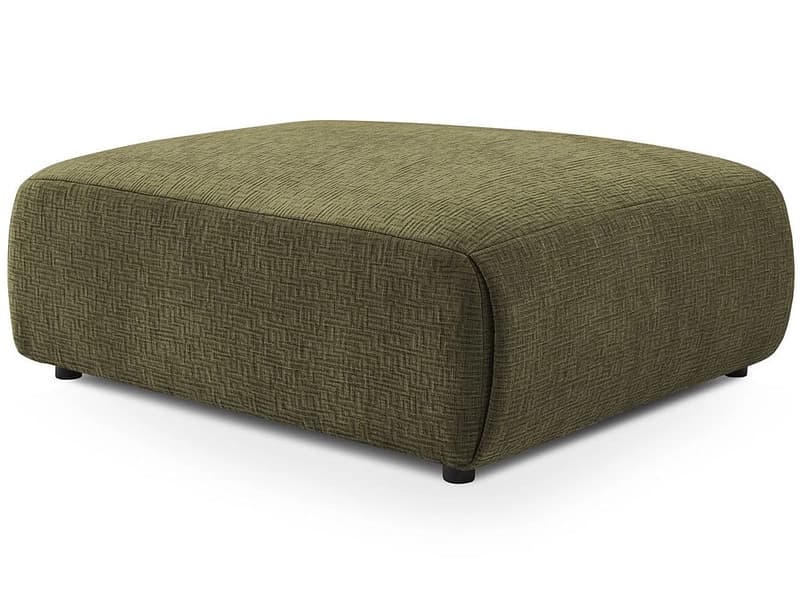 Hocker BOBOCHIC JEANNE 117x95x45cm stoff mit textur grün