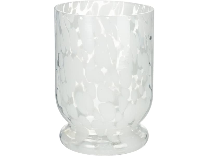 Vase KATE 11x11x15cm weiss