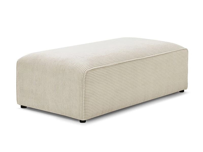 Hocker BOBOCHIC MEGEVE 70x140x45cm cord-stoff beige