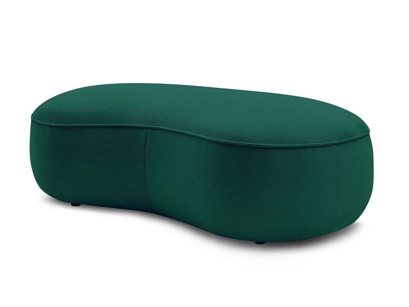 Hocker BOBOCHIC SAINT-GERMAIN 90x147x47cm stoff mit textur grün