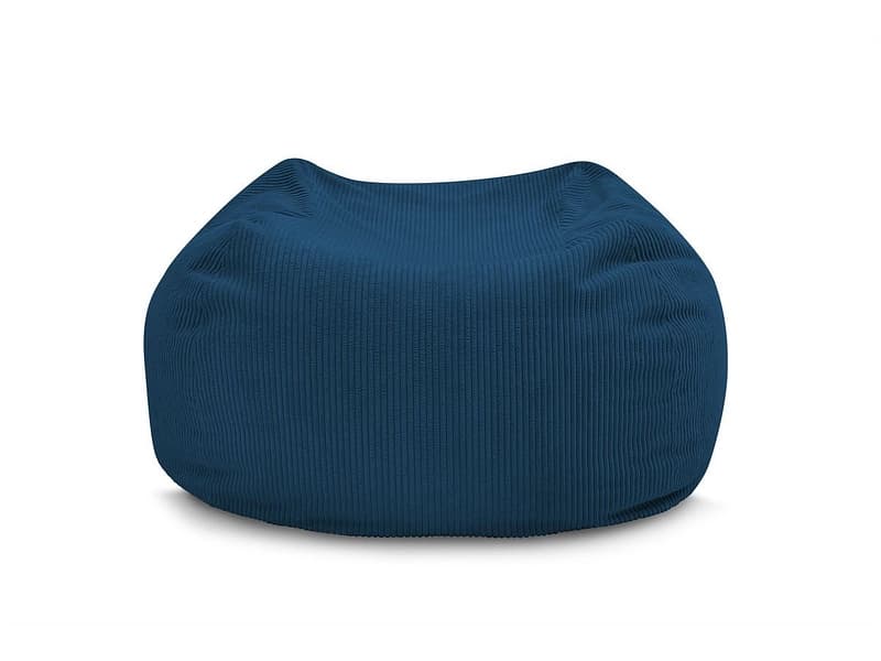 Hocker BOBOCHIC VOLTAIRE 70x120x60cm cord-stoff dunkelblau