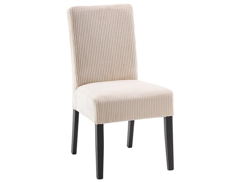 Stuhl LEDA Samt cream