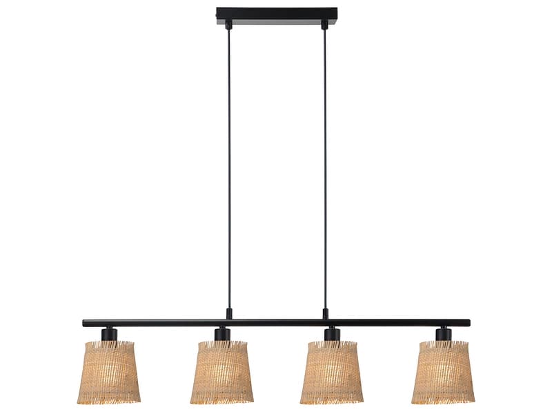Hängelampe BALI 81x120cm schwarz