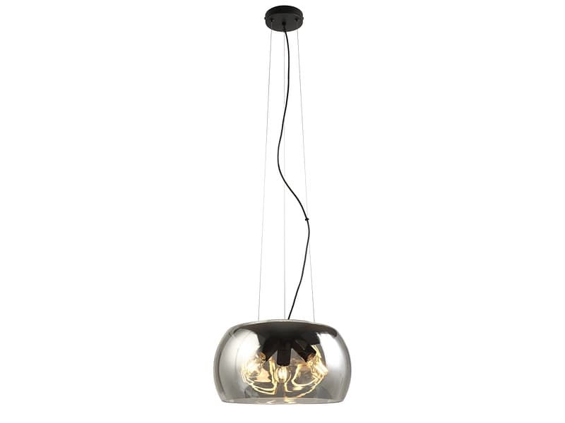 Hängelampe GLOW 40x120cm 3x27W schwarz