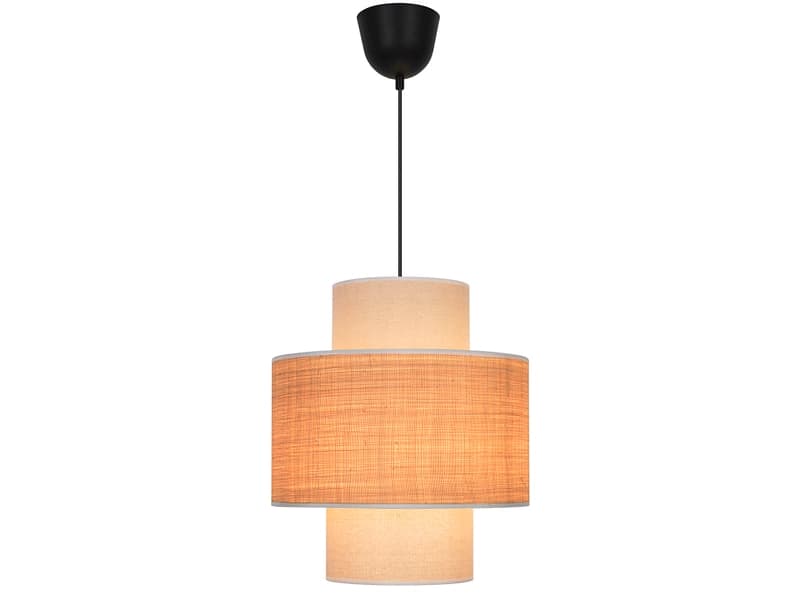 Hängelampe COCOONS 35x130cm 42W beige