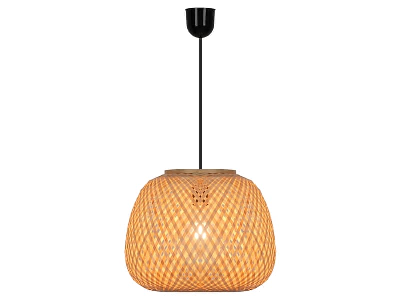 Hängelampe NOVELLA 35x120cm 40W holz