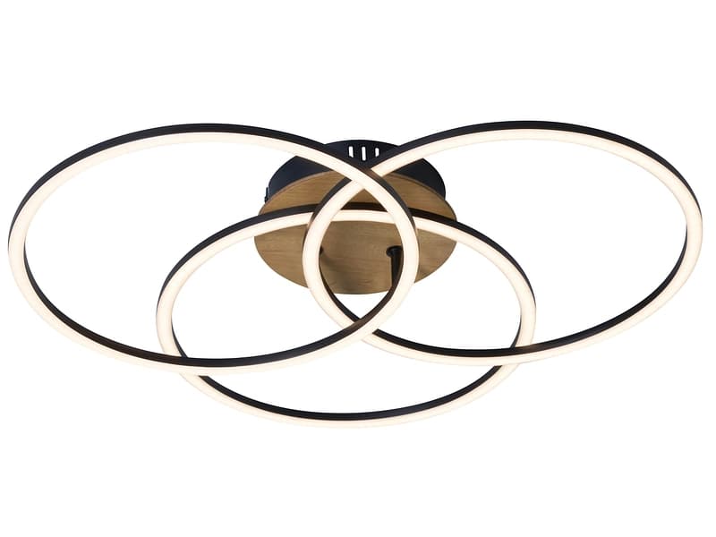 Deckenlampe LED LAYLA 60cm 40W holz