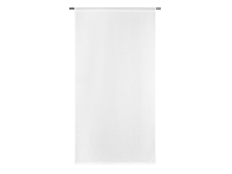 Scheibengardinen AMÉO 80x160cm kleiderstangegriff durchsichtig weiss