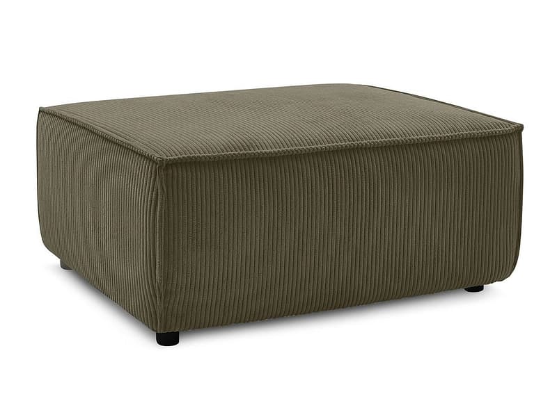 Hocker BOBOCHIC NIHAD 70x100x44cm cord-stoff hellgrün