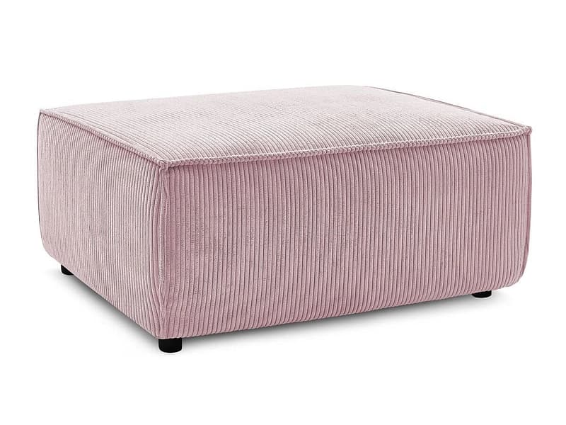 Hocker BOBOCHIC NIHAD 70x100x44cm cord-stoff violett