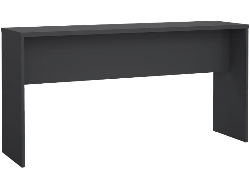 Schreibtisch-Ansatz HOME-OFFICE 40x150x75.6cm grau anthrazit