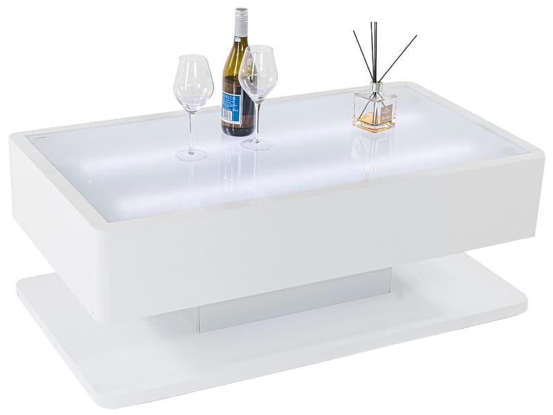 Couchtish PEACEFUL 60x110x40cm weiss