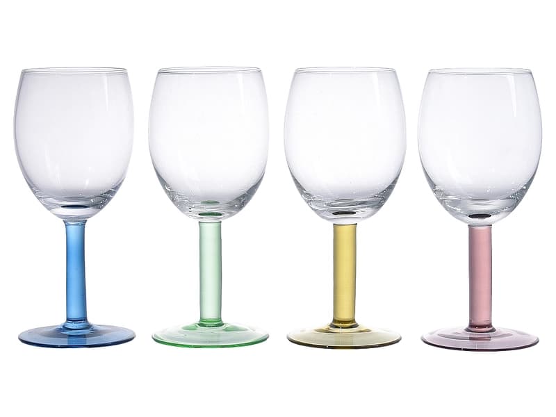 Glas-Set POP 4 -teilig mehrfarbig 36 cl