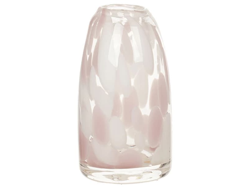 Vase DOTS 7.5x7.5x13.5cm rosa