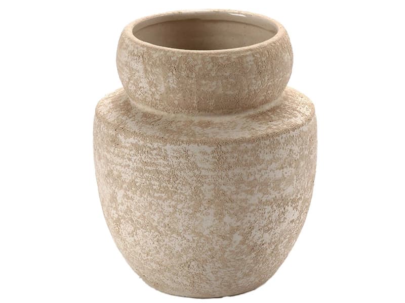 Vase ANAIS 15.3x15.3x17.8cm natürliches holz