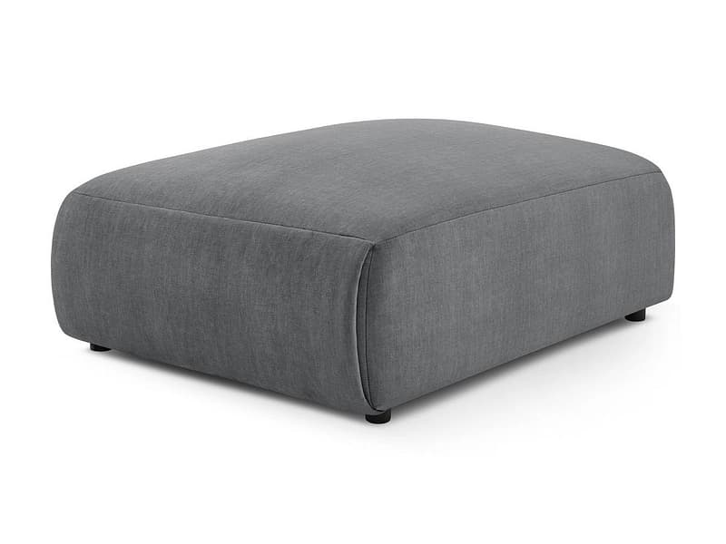 Sitzsack BOBOCHIC JEANNE 117x95x45cm samt dunkelgrau