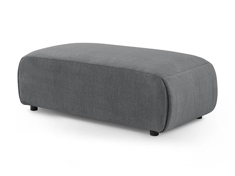 Sitzsack BOBOCHIC JEANNE 117x66x45cm samt dunkelgrau