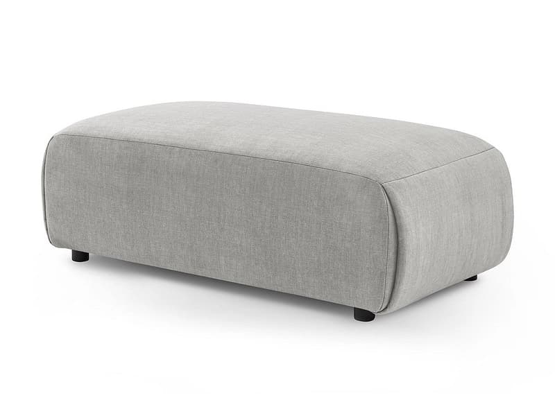 Sitzsack BOBOCHIC JEANNE 117x66x45cm samt hellgrau